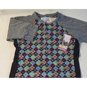 NWT ZOIC Milos Bike Jersey Womens Cycling Jersey Zip Front Sz Medium